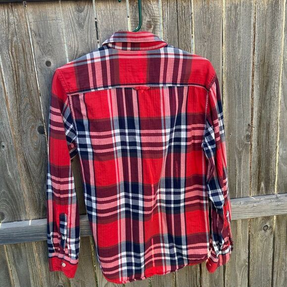 Urban Pipeline flannel checkered long sleeve size small - Picture 5 of 6